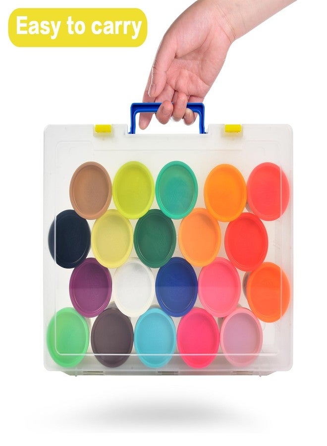 FULLCASE Case for Play-Doh Modeling Compound 20-Pack Case of Colors 3-Ounce Cans,Storage Box Organizer Container Holds 32-Pack of 1-Ounce Modeling Compound for Kid Party Favors(Box Only) - Image 5